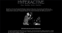 Desktop Screenshot of hyperactivemusic.com